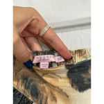 Calypso St. Barth Silk Floral High Waisted Pleated Maxi Skirt Black Women's XS Photo 1