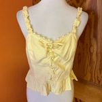 Urban Outfitters yellow feminine tank top Photo 9