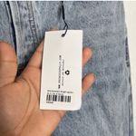 Princess Polly HOLLY ASYMMETRIC STRAIGHT LEG JEAN LIGHT WASH DENIM LOWER IMPACT Photo 4