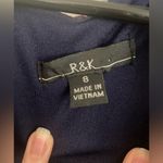 R & K  Floral Maxi Dress Size 8 Purple Photo 2