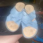 Clarks  Women’s Leisa Cacti Q Denim Blue Leather Eva Casual Sandals 7.5 m Photo 5