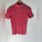 Maria de la orden the mick top short sleeve ribbed pink small Photo 2