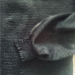 Glam NWT Black Women’s Med. Smocked Body Puffy Sleeve Square Neckline Photo 3