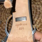 Badgley Mischka  Silver Strappy Sandals Photo 5