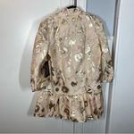 Tuckernuck Champagne Fil Coupe Palmerston Formal Mini Dress Size Large NWT Prep Tan Photo 5