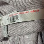 Free People  Grey Pink Sleeveless Ribbed Tank Top size medium Photo 7