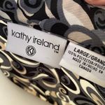 Kathy Ireland Abstract Blouse Shirt Vintage Large Photo 4