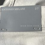 Antonio Melani ‎ Amanda Straight High Rise Kick White Jeans Size 27 NWT Photo 5