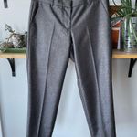J.Crew Gunmetal Gray Silver Crop Straight Leg Trouser Dress Pant Size 4 NWOT Photo 10