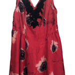 LEIFSDOTTIR ACID BLOOM FLORAL CORSET DRESS Red Size 4 Photo 0