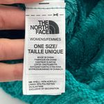 The North Face Women's Knit Beanie Green Knit One Size Photo 7