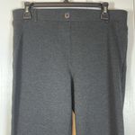 Betabrand  Bootcut Classic Dress Pant Yoga Pants Charcoal Size Large EUC #1348-LA Photo 3