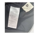 Madewell Striped Sheer Puff Sleeve Knit T-Shirt Crewneck Short Sleeve Black XS Photo 6