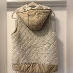 Patagonia Los Gatos Reversible Fleece Vest in Cream and Tan Size Small Photo 5