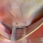 White Fox Boutique White Fox Cali Babe Cropped Sweater & Biker Short SET, Pink Sunset | Size Small Photo 12