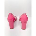 Marc Fisher  Pumps Womens Size 5.5 Zala in Barbie Pink Leather Pointed Toe Heels Photo 8