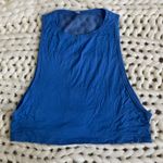 Workout crop top Blue Photo 0