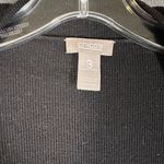 Chicos Womens 3 XL 16 Black Open Front Tassel Accented Long Sleeve Cardigan Photo 3