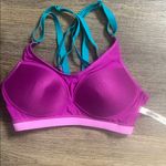 VSX Women's Padded Sports Exercise Bra with Racerback Adjustable Straps 32C Pink Size undefined Photo 6