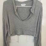 Lovers + Friends Gray Top Photo 0