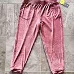 Cobble Lane Pink Velvet Pants Pull Photo 1