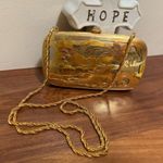 Metal formal Vintage clutch in gold tone Photo 9
