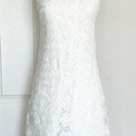 Amanda Uprichard Crotchet Floral Lace Dress Photo 2
