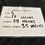 Susan Lawrence Vintage Black Metallic Top Women's Small Sparkle Evening Blouse Photo 9