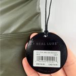 Aerie  Offline Real Luxe Olive Faux Leather Leggings Photo 3