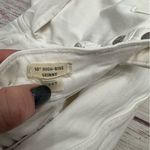 Madewell  Tall 10" High-Rise Skinny Jeans in Pure White Step-Hem Edition 34 Tall Photo 7