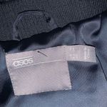ASOS  jacket size 2 navy blue Photo 3
