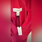 Banana Republic  Matte Silk Maxi Dress Coral Gem 14 NWT Photo 6