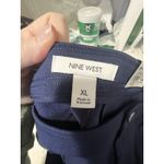 Nine West Woman’s Liberty Navy Kick Flare Work Pants Size XL Career Business NWT Photo 3