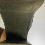 ZARA Trafaluc | Size 38 Leather Heeled Boots Black Photo 5