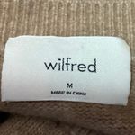 Aritzia Wilfred Brown V Neck Pocket Button Down Cardigan Sweater Top Size M Photo 2