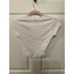 Los Angeles Apparel Alpha Omicron Pi Athletic Club 90's Style Babydoll Tee, S Photo 3