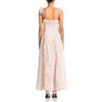 AQUA  Floral Ruffle Maxi Dress Pink Yellow Sleeveless Summer Party Wedding‎ Photo 2