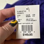 David's Bridal David’s Bridal Cap Sleeve Dress Size 6 Purple New Prom Formal Homecoming NWT Photo 5