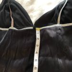 Etiquette Boutique Rhinestone Spaghetti Strap Black Tank Top M NWT Photo 2