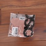 ASOS DESIGN Twist High Leg Hipster Bikini Bottom Mink UK 14 US 10 Pink Photo 4