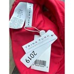 Trina Turk Getaway Knot Front Bikini Top In Red Size M/10 Photo 8