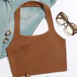 SheIn Cropped Halter Top Photo 0