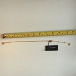 kate spade New York necklace Mini Flower gold Necklace With Extender Photo 3