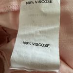 Ramy Brook NEW! Powder Pink Ray Jumpsuit Fringe Neckline Ankle Cuffs Size XS Photo 13