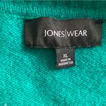 Jones Wear  TEAL‎ CARDIGAN SWEATER SIZE XL Photo 2