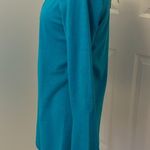 Minnie Rose  Turquoise Open Cardigan Sweater Photo 2
