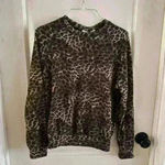 Spiritual Gangster  Old School Leopard Printed Sweatshirt Photo 2