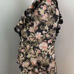 ST. ROCHE Floral Hatfield Top in Belladonna Print Organic Cotton Size 0 $285 Black Photo 11
