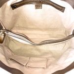 Gucci Bella GG Canvas Leather Shoulder Bag Braided Leather Strap & Bamboo Tassel Photo 7