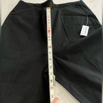 Old Navy NWT  Petite Pixie Wide Leg High Rise Comfort Waistband Black Pant M Photo 5